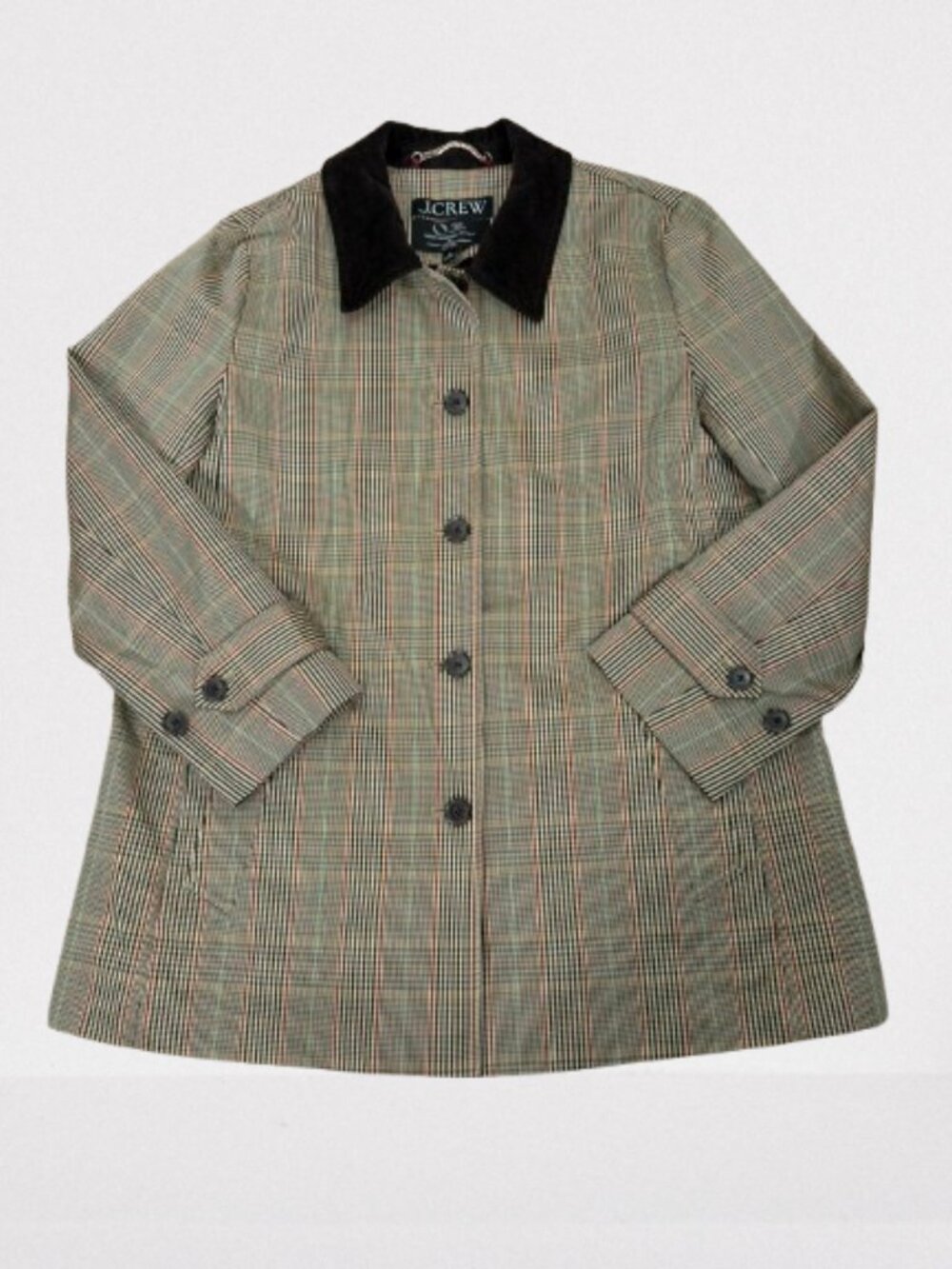 J. Crew NWOT Barn Jacket in Plaid Double Faced Cotton Size M - Picture 10 of 15
